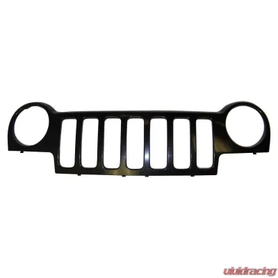 Crown Automotive Jeep Replacement Black Paintable Grille for 2002-2004 Jeep KJ Liberty Jeep Liberty N/A 2002-2004 - 55156608AA