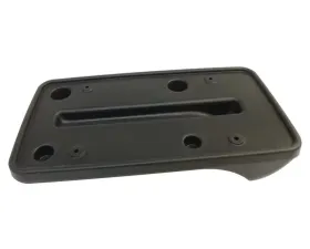 Crown Automotive Jeep Replacement License Plate Bracket, Rear, Black Jeep Front 1997-2006