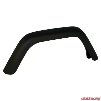 Crown Automotive Jeep Replacement Fender Flare, Right Rear, Black Textured, w/o Sahara or Rubicon Package Jeep Rear Right 1997-2006 - 55175726
