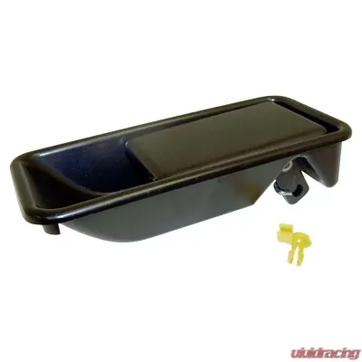 Crown Automotive Jeep Replacement Tailgate Handle, Black Textured Finish for 1997-2006 Jeep TJ Wrangler Jeep Rear 1997-2006 - 55176547AB
