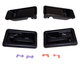 Crown Automotive Jeep Replacement Interior & Exterior Door Handle Kit for 1987-2006 Jeep YJ & TJ Wrangler Jeep