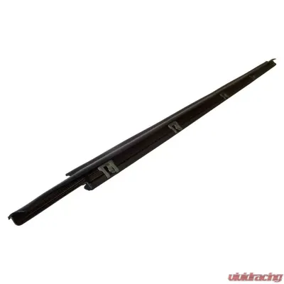 Crown Automotive Jeep Replacement Door Glass Weatherstrip, Left Front Outer, w/ Full Steel Doors Jeep Left 1997-2006 - 55176565AC