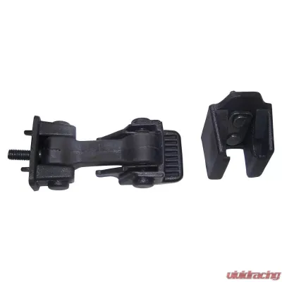 Crown Automotive Jeep Replacement Hood Catch Kit, Left or Right, Black Jeep 1997-2006 - 55176636K