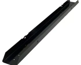 Crown Automotive Jeep Replacement Bumper, Front, Black Jeep Wrangler Front 1987-1995