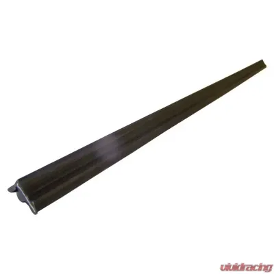 Crown Automotive Jeep Replacement Door Glass Weatherstrip, Left Front Outer, w/ 2 Doors Jeep Cherokee Front Left 1984-1996 - 55235407
