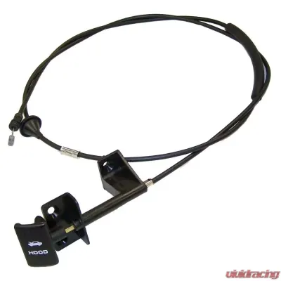 Crown Automotive Jeep Replacement Hood Release Cable for 1997-2001 XJ Cherokee w/ LHD Jeep Cherokee 1997-2001 - 55235483AD