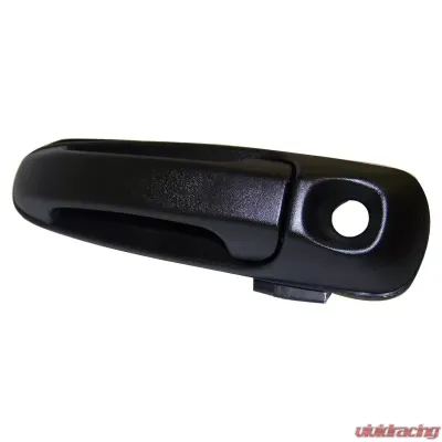 Crown Automotive Jeep Replacement Black Textured Right Front Door Handle w/ Key Hole for 2002-2007 Jeep KJ Liberty Jeep Liberty Front Right 2002-2007 - 55360332AF