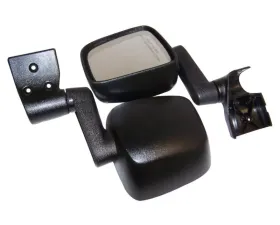 Crown Automotive Jeep Replacement Left & Right Mirror Assembly for 1987-2006 Jeep YJ & TJ Wranglers Jeep Left and Right