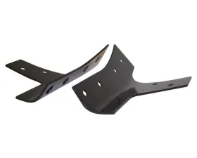 Crown Automotive Jeep Replacement Left and Right Windshield Reinforcement Brackets; Black Primed Finish Jeep Wrangler 2007-2018