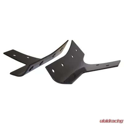 Crown Automotive Jeep Replacement Left and Right Windshield Reinforcement Brackets; Black Primed Finish Jeep Wrangler 2007-2018 - 55395578K