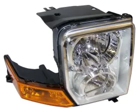 Crown Automotive Jeep Replacement Right Headlight Assembly for 06-10 XK Commander w/ Halogen Lights; Incl. Bulbs Jeep Commander Right 2006-2010