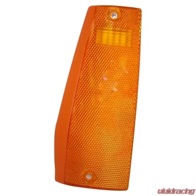 Crown Automotive Jeep Replacement Left Front Side Marker Lamp, Amber Jeep Front Left - 56000111
