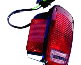 Crown Automotive Jeep Replacement Tail Light, Right, w/o License Lamp Jeep Wrangler Right 1987-1990