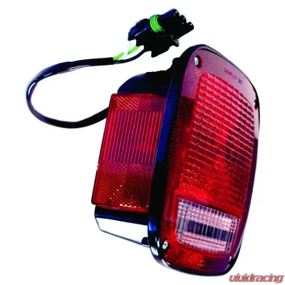 Crown Automotive Jeep Replacement Tail Light, Right, w/o License Lamp Jeep Wrangler Right 1987-1990 - 56002134