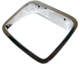 Crown Automotive Jeep Replacement Left Front Chrome Headlight Bezel for YJ Wrangler, USA & Canada Only Jeep Wrangler Left 1987-1995