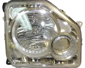 Crown Automotive Jeep Replacement Left Headlight Assembly for Jeep KK Liberty w/o Fog Lamps. Includes Bulbs. Jeep Liberty Left 2008-2012