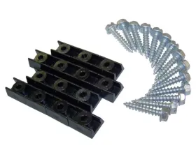 Crown Automotive Jeep Replacement Rear Fender Flare Hardware Kit, Includes 14 screws and 14 nuts Jeep Wrangler 1987-1995