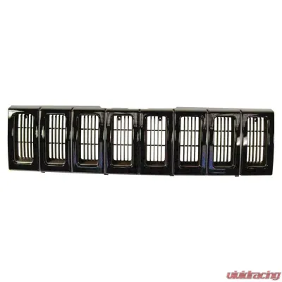 Crown Automotive Jeep Replacement Black Grille for 1993-1995 Jeep ZJ Grand Cherokee Jeep Grand Cherokee N/A 1993-1998 - 5DF54MX8