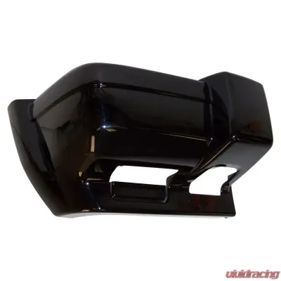 Crown Automotive Jeep Replacement Gloss Black Right Front Bumper End Cap for 1997-2001 Jeep XJ Cherokee Jeep Cherokee Front Right 1997-2001 - 5DY00DX8AB