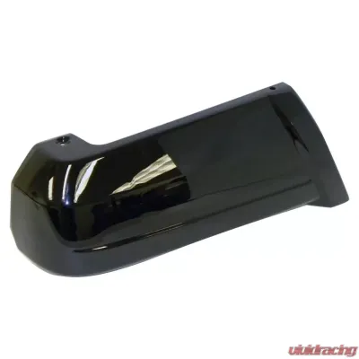 Crown Automotive Jeep Replacement Gloss Black Left Rear Bumper End Cap for 1997-2001 Jeep XJ Cherokee Jeep Cherokee Rear Left 1997-2001 - 5DY09DX8