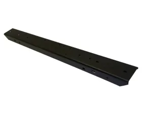 Crown Automotive Jeep Replacement Black Front Black Bumper for 1997-2006 Jeep TJ Wrangler; USA Only Jeep Front 1997-2006