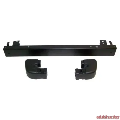 Crown Automotive Jeep Replacement Bumper Kit, Rear, Black Jeep Rear 1997-2006 - 5ED18T3XK