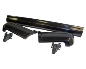 Crown Automotive Jeep Replacement Bumper Jeep Cherokee Rear 1997-2001