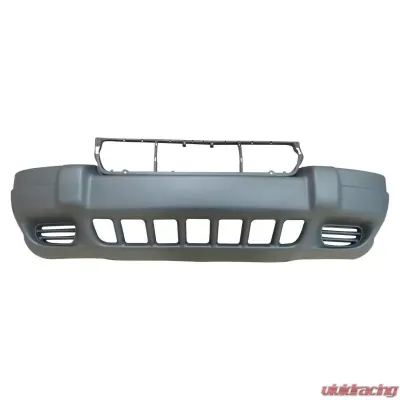Crown Automotive Jeep Replacement Dark Brown Textured Front Fascia for Various 1999-2001 WJ Grand Cherokees Jeep Grand Cherokee Front 1999-2002 - 5EU79VF7