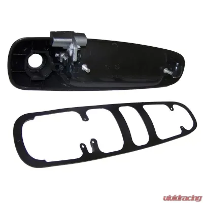 Crown Automotive Jeep Replacement Smooth Black Left Front Door Handle for Various 1999-2001 Jeep Grand Cherokees Jeep Grand Cherokee Front Left 1999-2001 - 5GG27DX8AA
