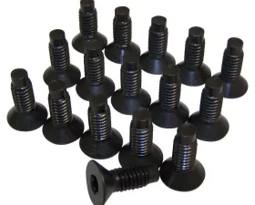 Crown Automotive Jeep Replacement Windshield Frame Screw Kit, Black, Includes 16 Torx Screws Jeep