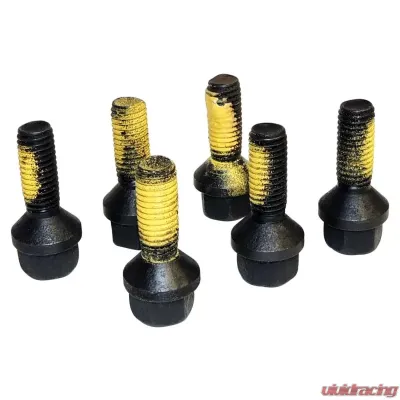 Crown Automotive Jeep Replacement Transmission Crossmember Mounting Bolt Kit for Jeep TJ, YJ; 6 Bolts Jeep - 6035836K6