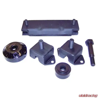 Crown Automotive Jeep Replacement Engine and Transmission Mount Kit, w/ 4-134 L or F-Head Engine Jeep 2.2L 4-Cyl - 638629K