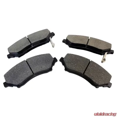 Crown Automotive Jeep Replacement Front Brake Pad Set, Left & Right for Misc. Jeep Dodge, Chrysler, Fiat Vehicles Front - 68003701AA