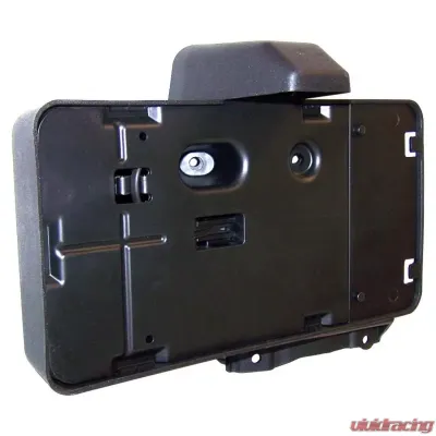 Crown Automotive Jeep Replacement License Plate Bracket, Rear, Black, w/ Lamp Jeep Wrangler Rear 2007-2018 - 68064720AA