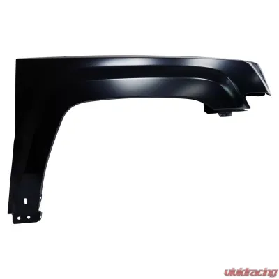 Crown Automotive Jeep Replacement Right Fender for 2011-2017 Jeep MK Patriot w/o Side Repeater Lens Jeep Patriot Front Right 2011-2017 - 68079924AA