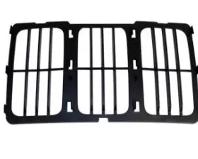 Crown Automotive Jeep Replacement Front Upper Grille for 2014-2016 Jeep WK Grand Cherokee w/ Louvered Grille Jeep Grand Cherokee 2014-2016