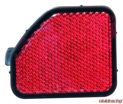 Right Rear Fascia Reflector for 2018+ Jeep JL Wrangler; Red Plastic - 68281936AB
