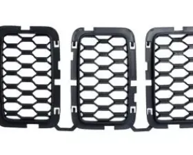 Crown Automotive Jeep Replacement Black Honeycomb Grille Insert Set for Various 2016-2019 Jeep WK Grand Cherokee Jeep Grand Cherokee 2016-2019