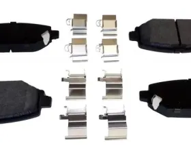 Rear Brake Pad Set for 2018+ Jeep JL Wrangler w/ 12.9\