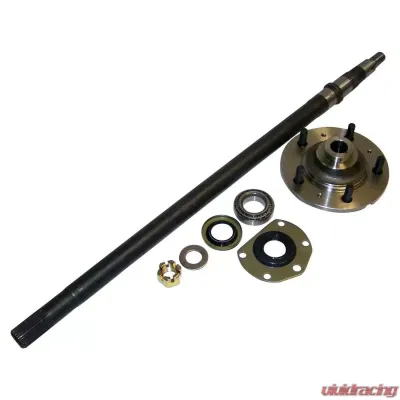 Crown Automotive Jeep Replacement Left Rear Axle Shaft Kit for 76-79 Jeep CJ-5, CJ-7 w/ AMC 20 Axle w/ Quadra-Trac Jeep Rear 1976-1979 - 8127079K