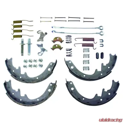 Crown Automotive Jeep Replacement Brake Shoe Service Kit, Rear, 10 X 1-3/4" Drums Jeep Rear - 8133818MK