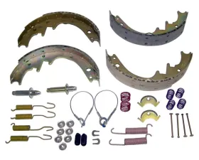 Crown Automotive Jeep Replacement Brake Shoe Service Kit for 1986 CJ-7, CJ-8 w/ D44 Rear Axle; 10