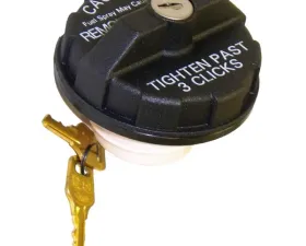 Crown Automotive Jeep Replacement Fuel Cap, Black, Locking