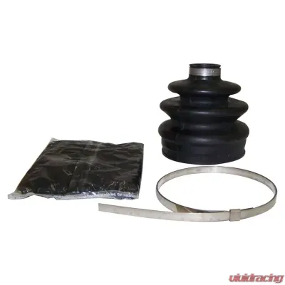 Crown Automotive Jeep Replacement Left or Right Front CV Shaft Boot Kit; Includes Boot, Clamps, and Grease Jeep Front Right - 83500698