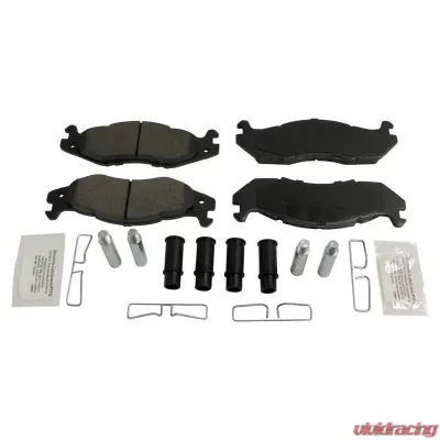 Crown Automotive Jeep Replacement Front Brake Pad Master Kit for Select 1982-1992 Jeep CJs, YJ, SJ, MJ Jeep Front - 83501167MK