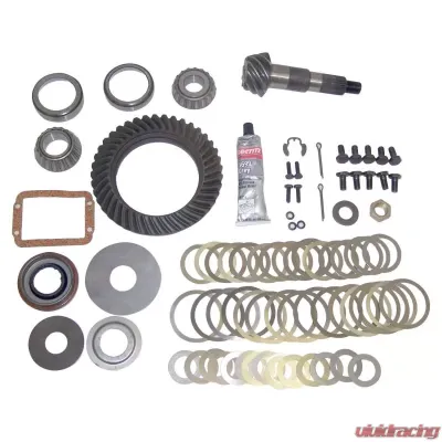 Crown Automotive Jeep Replacement Ring & Pinion for Various Jeep Vehicles w/ Dana 30 Front Axle; 4.56 Ratio Jeep Front - 83503424