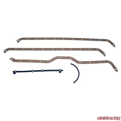 Crown Automotive Jeep Replacement 4-Piece Engine Oil Pan Gasket Set for Misc 65-91 Jeep Models w/ 3.8L, 4.0L, 4.2L Jeep - 83504662