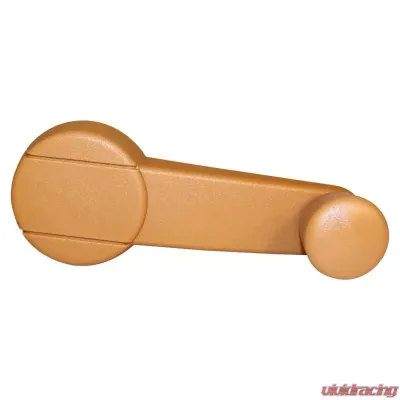 Crown Automotive Jeep Replacement Window Handle, Left or Right, Front or Rear, Tan Jeep Left - 83505122