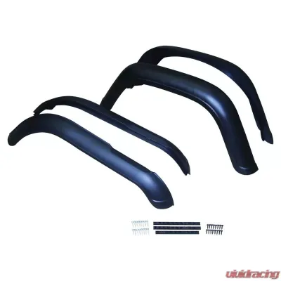 Crown Automotive Jeep Replacement Fender Flare Kit for 1981-86 Jeep CJ-8: Contains 4 Flares & Hardware Jeep Scrambler Front and Rear 1981-1985 - 8997109CJ8