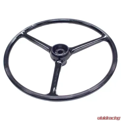 Crown Automotive Jeep Replacement Steering Wheel, Black, Uses 2-3/8" Horn Button, 17" Diameter Jeep - 927417